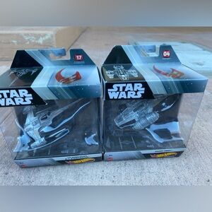 Star Wars Hot Wheels Starship Duo - Silver